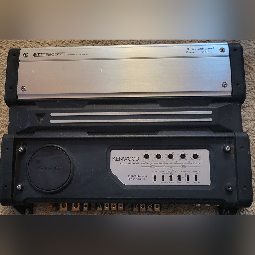 Kenwood Car Amplifier
